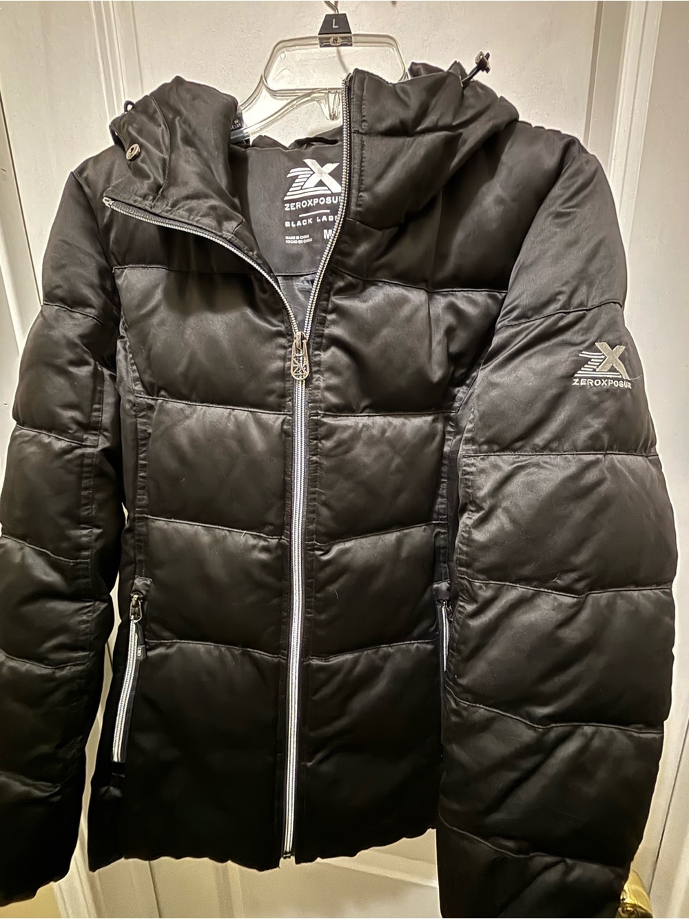 ZeroXposur Black Label Jacket with White Logo